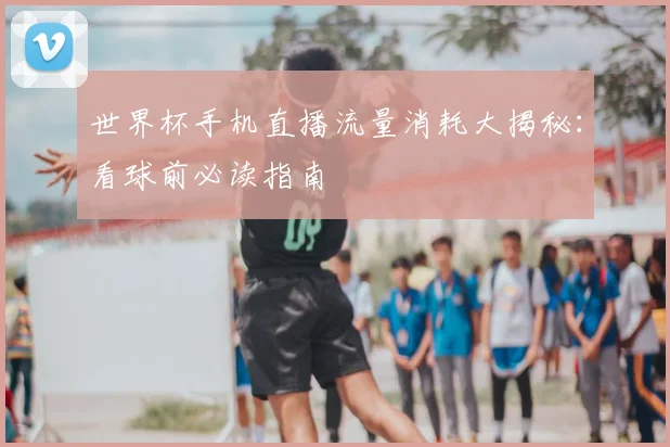 世界杯手机直播流量消耗大揭秘：看球前必读指南